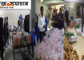 নোঙরা ও অপরিচ্ছন্ন পরিবেশে জুস,চিপস তৈরি ,আটক -৩