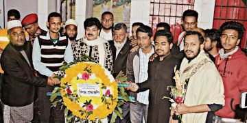 ভাষাশহীদদের প্রতি সোনারগাঁ সাংবাদিক পরিষদের  গভীর  শ্রদ্ধা।