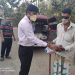 করোনা দূর্যোগে মোহনপুরে ইউএনওর খাদ্য সামগ্রী বিতরণ