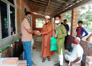 রূপসী পল্লী বাংলাদেশ সংস্থার উদ্যোগে মসজিদে মসজিদে  হ্যান্ড ওয়াশ বিতরণ