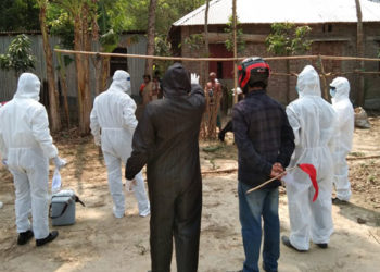 নাটোরে করোনা উপসর্গ নিয়ে ভ্যান চালকের মৃত্যু