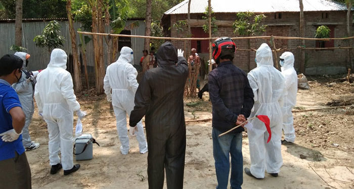 নাটোরে করোনা উপসর্গ নিয়ে ভ্যান চালকের মৃত্যু