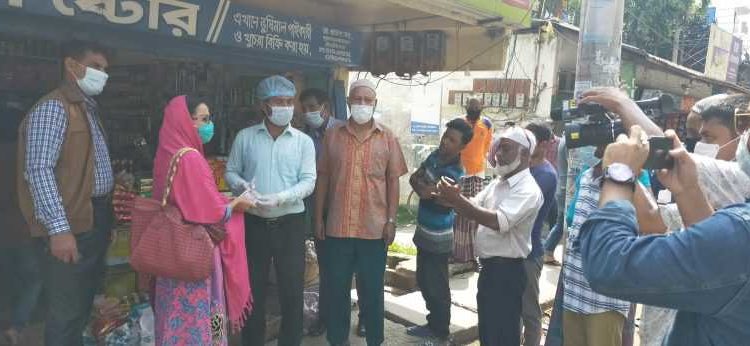 ভোক্তা অধিকার অধিদপ্তরের অভিযানে ১লাখ ২হাজার টাকা জরিমানা