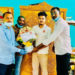 করোনা জয়ী অমিত কে তপু ঘোষ, রাশেদুল ও শামীমের ফুলের শুভেচ্ছা