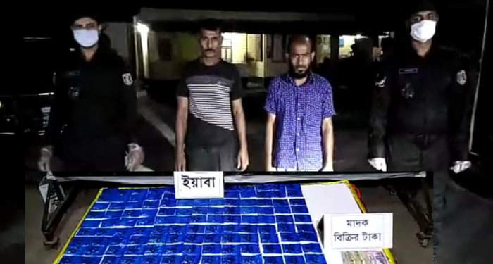 ২৯হাজার ৮শ পিস ইয়াবাসহ সোনারগাঁয়ে দুই মাদক ব্যবসায়ী আটক