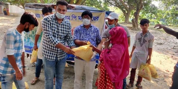 মানবতার ফেরিওয়ালা এমপি আয়েন উদ্দিনের এপিএস মিজানুর