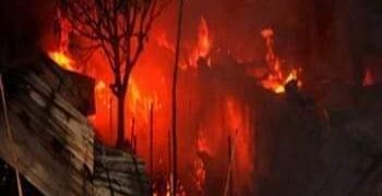 আত্রাইয়ে ৫টি বসতঘর পুড়ে ছাই
