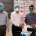 ঝালকাঠি সদর হাসপাতালে পালস অক্সিমিটার ও থার্মোমিটার দিলেন জেলা প্রশাসক