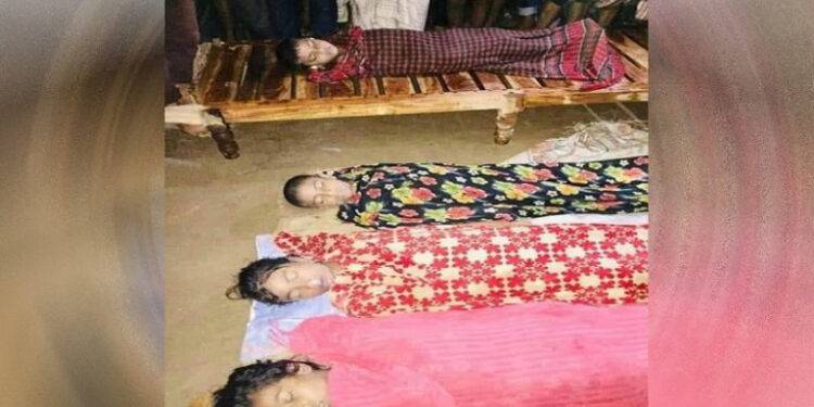 খেলতে গিয়ে ডোবার পানিতে পরে ভাই-বোনসহ ৪ শিশুর মৃত্যু