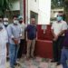 নবীগঞ্জ উপজেলা পরিষদে হাত ধোয়ার বেসিন উদ্বোধন