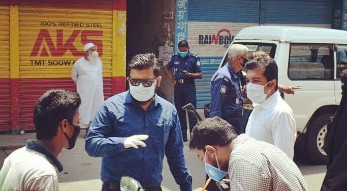ঝালকাঠিতে করোনা ভাইরাস প্রতিরোধে কাজ করছে মোবাইল কোর্ট