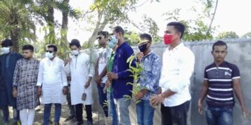 বাগাতিপাড়া উপজেলা ছাত্রলীগের বৃক্ষরোপন কর্মসূচি পালন