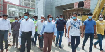 শেখ হাসিনা সাংস্কৃতিক পল্লী পরিদর্শন করলেন মির্জা আজম এমপি