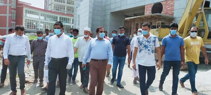 শেখ হাসিনা সাংস্কৃতিক পল্লী পরিদর্শন করলেন মির্জা আজম এমপি