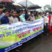 এমাদুল হক মনির চেয়ারম্যানের বিরুদ্ধে মিথ্যা মামলা প্রত্যাহারের দাবিতে মানববন্ধন