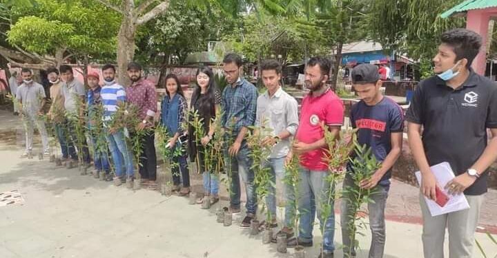 ঝালকাঠিতে ৭১ এর চেতনা সংগঠনের  বৃক্ষরোপণ কর্মসূচি