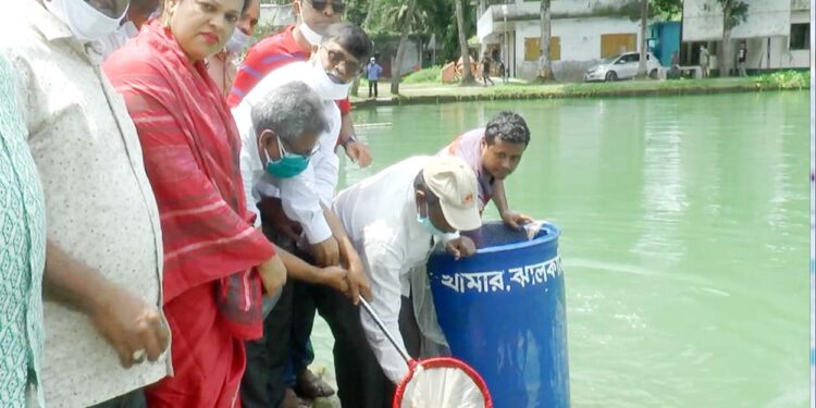 ঝালকাঠিতে দখল হওয়া উন্মুক্ত খাস জলাশয় পুনরুদ্ধারর সিদ্ধান্ত নিয়েছে সরকারঃআমির হোসেন আমু