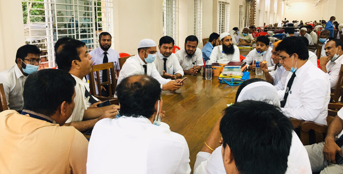 নারায়ণগঞ্জ বারে সোনারগাঁ আইনজীবীদের মতবিনিময় সভা