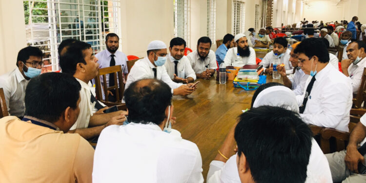 নারায়ণগঞ্জ বারে সোনারগাঁ আইনজীবীদের মতবিনিময় সভা