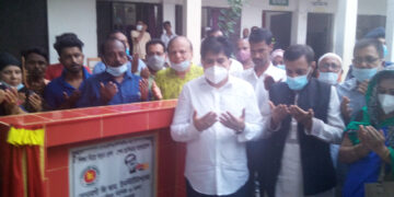 সোনারগাঁ জি.আর.ইনস্টিটিউটিউশন কলেজ ভবনের ভিত্তি প্রস্তর স্থাপন