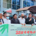 জামালপুরে ধর্ষণ – সহিংসতার প্রতিবাদে আইনজীবীদের মানববন্ধন