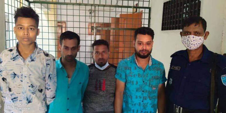 সোনারগাঁয়ে গরু লুটের ঘটনায় ৪ ডাকাত গ্রেফতার