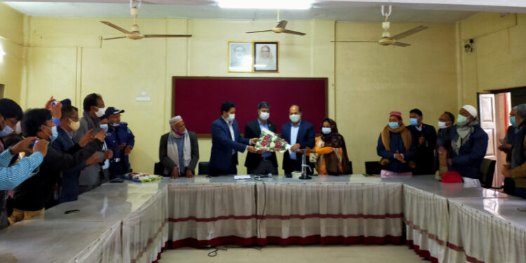 রাণীশংকৈলকে একটি অন্যতম উপজেলায় রূপান্তরিত করার প্রত্যয়,পরিচিতি সভায় ইউএনও