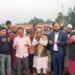সোনারগাঁয়ে সড়কের ইটের সলিং কাজের উদ্বোধন