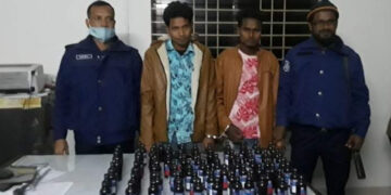 ৯০ বোতল ফেন্সিডিলসহ ২ মাদক ব্যবসায়ী রাণীশংকৈলে আটক