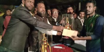 খয়রা জিরো জিরো নাইন ক্লাবের উদ্যোগে নাইট ক্রিকেট খেলার উদ্বোধন ও পুরষ্কার বিতরণ