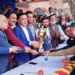কাউন্সিলর কাপ ফুটবল টুর্নামেন্টের চ্যাম্পিয়ন ব্যবসায়ী পরিষদ শম্ভুগঞ্জ