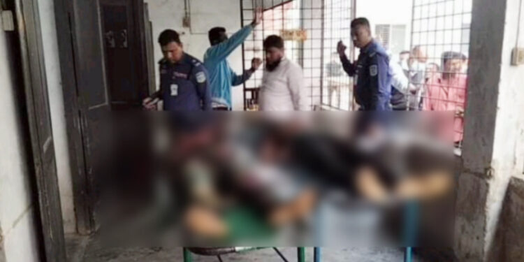 ময়মনসিংহে জমি সংক্রান্ত বিরোধের জেরে বাবা ছেলে খুন