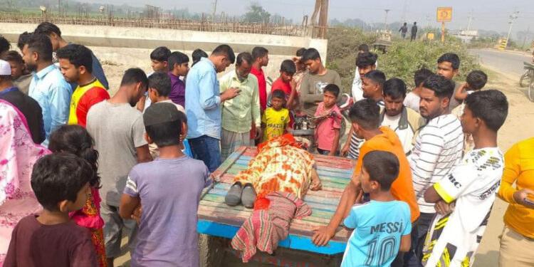 ব্রাহ্মণবাড়িয়ায় সড়ক দুর্ঘটনায় মোটরসাইকেল আরোহী নিহত