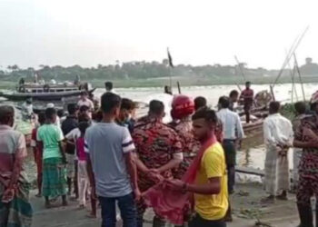 নবীনগরে তিতাস নদীতে নৌকা ডুবে নিহত ২