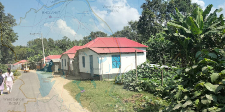 গৃহহীন ও ভূমিহীন মুক্ত হতে যাচ্ছে ভোলাহাট উপজেলা
