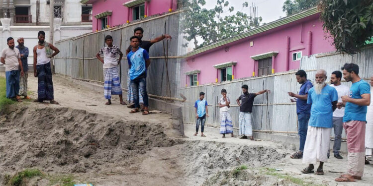 সোনারগাঁয়ে পারিবারিক দ্বন্দ্ব নিয়ে সরকারি রাস্তা কাটার অভিযোগ