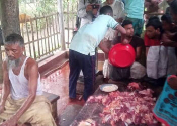বগুড়ায় ৫৮০ টাকা কেজি দরে গরুর মাংস বিক্রি করছেন কালু কসাই!