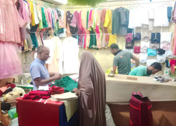 দর্জিপাড়ায় ঈদের ব্যস্ততা