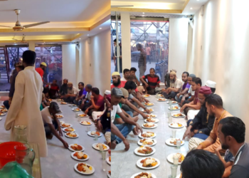 কাঁচপুরে   নূরে আলম খাঁনের উদ্যোগে ইফতার ও দোয়ার আয়োজন