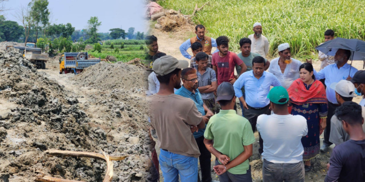 কেরানীগঞ্জে মাটি চুরির দায়ে ৭ জনকে অর্থদণ্ড