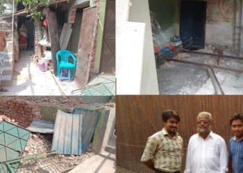 নারায়নগঞ্জে বিক্রয় করা জমি পূনরায় দখলের চেষ্টায় বাড়িতে ভাংচুর
