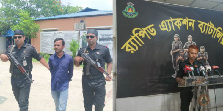 শিশু ইয়ামিন হত্যা মামলার আসামি গ্রেফতার, র‍্যাবের সংবাদ সম্মেলন