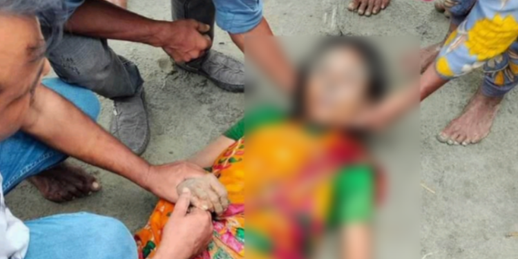 ইসলামপুরে বজ্রপাতে গৃহবধূর মৃত্যু