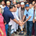 রূপগঞ্জের   ইছাপুরা ব্রীজ-দুর্গামন্দির সড়ক নির্মাণ কাজের উদ্বোধন