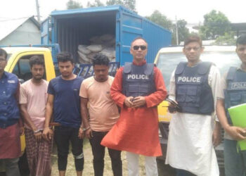 ব্রাহ্মণবাড়িয়ায় ১০ হাজার ৭৫০ কেজি ভারতীয় চিনি জব্দ