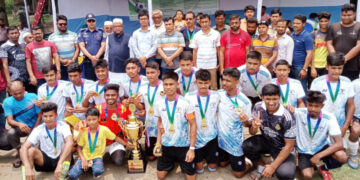 জামালপুরে অনূর্ধ্ব-১৭ ফুটবল   টুর্নামেন্টের ফাইনাল খেলা অনুষ্ঠিত