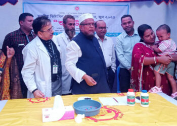 জামালপুরে ভিটামিন ‘এ’ প্লাস ক্যাম্পেইন