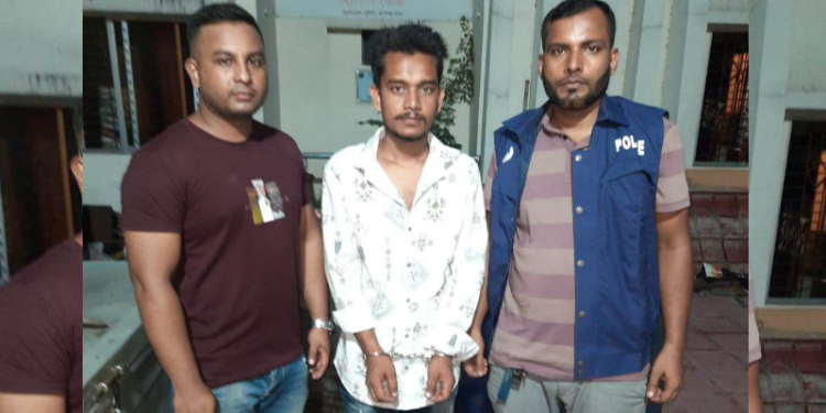 রূপগঞ্জে পলাতক আসামি রাব্বি গ্রেফতার