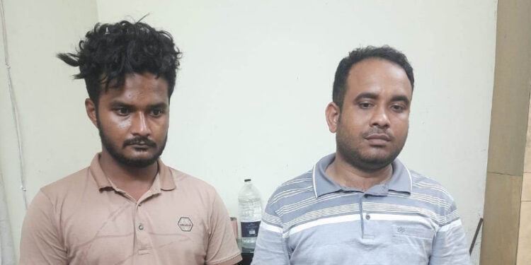 রূপগঞ্জে ৭ মামলার আসামী   মিঠু ও সহযোগী সজীব গ্রেফতার