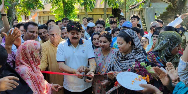 সোনারগাঁয়ে বৈদ্যের বাজার ইউনিয়ন জাতীয় পার্টির কার্যালয় উদ্বোধন